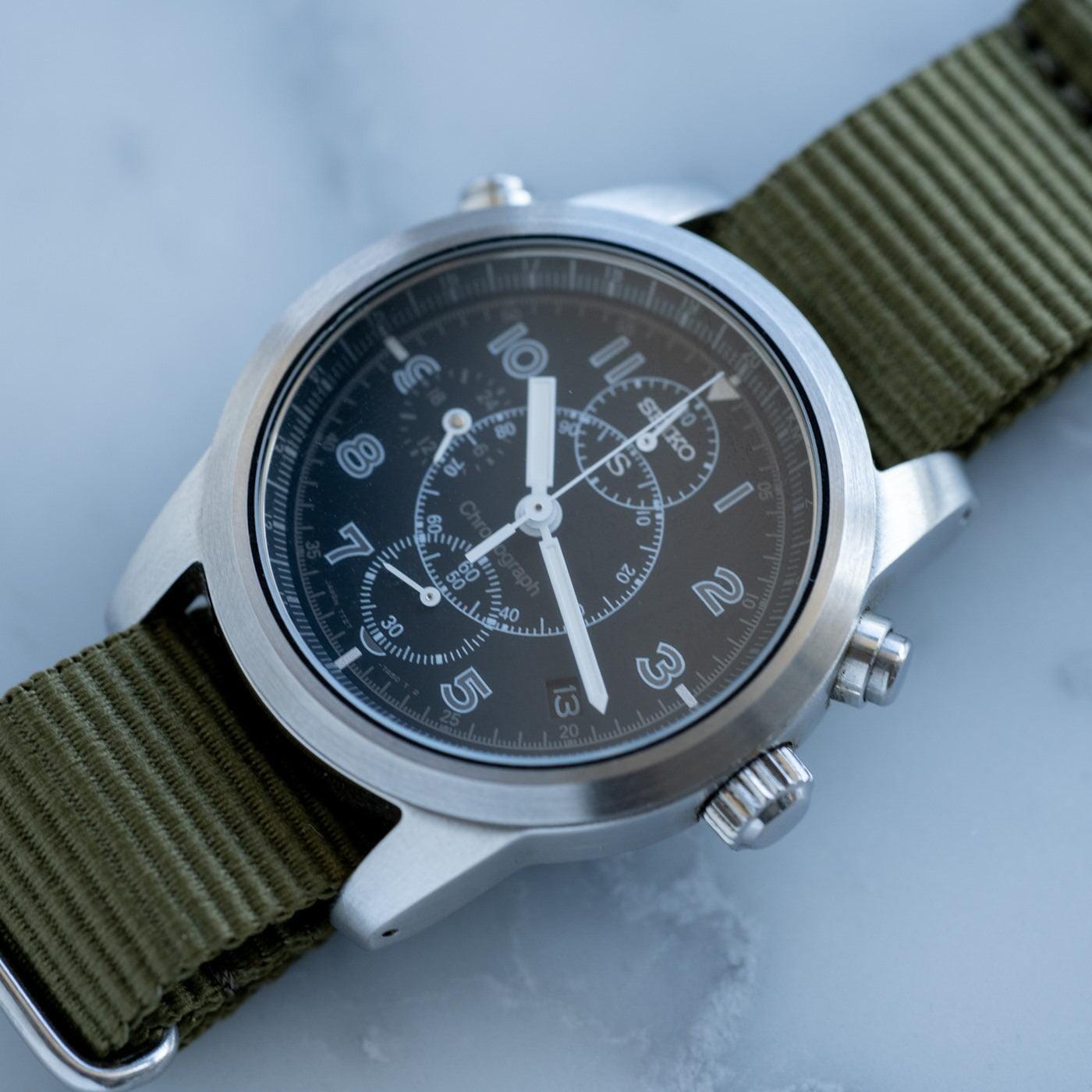 SEIKO SUS Chronograph 7T27-7A40 - Arbitro