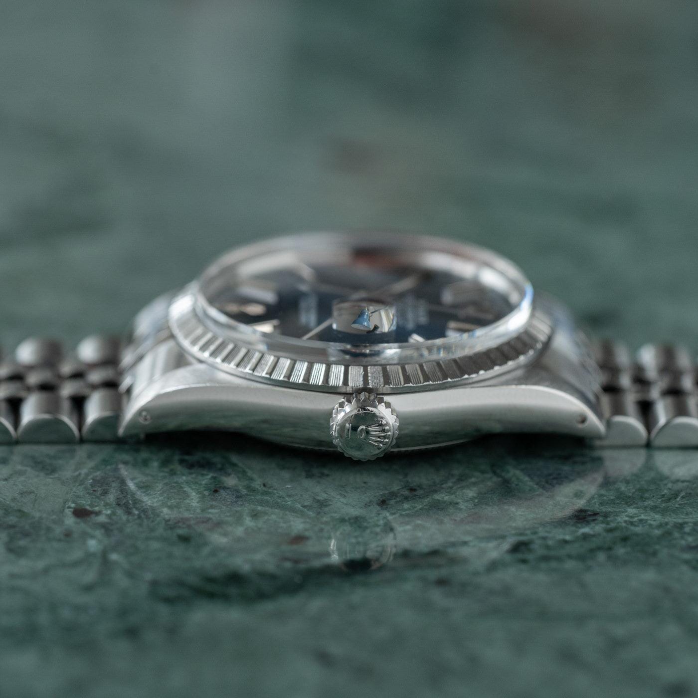 ROLEX Oyster Perpetual Datejust 16030 Blue 1980s - Arbitro