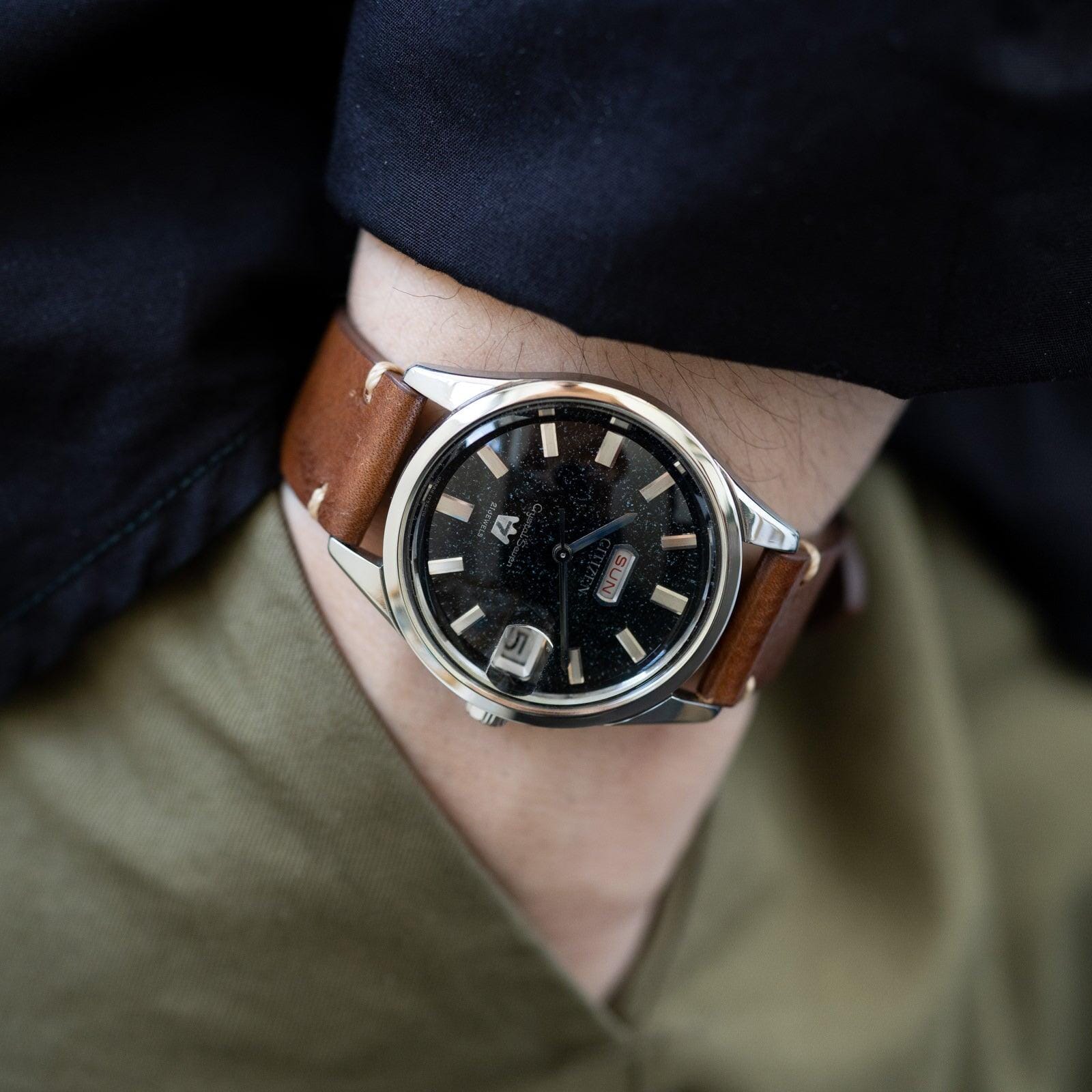 CITIZEN Crystal Seven Star Dust Dial 1960s - Arbitro