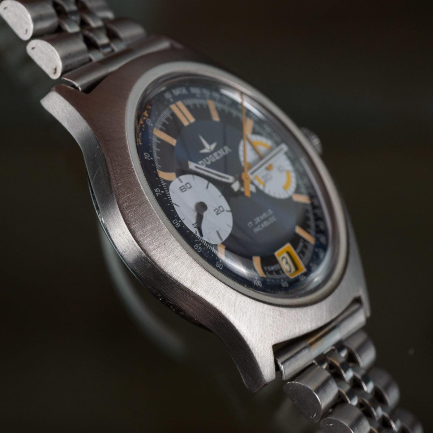 DUGENA Chronograph Valjoux7734 1970s - Arbitro