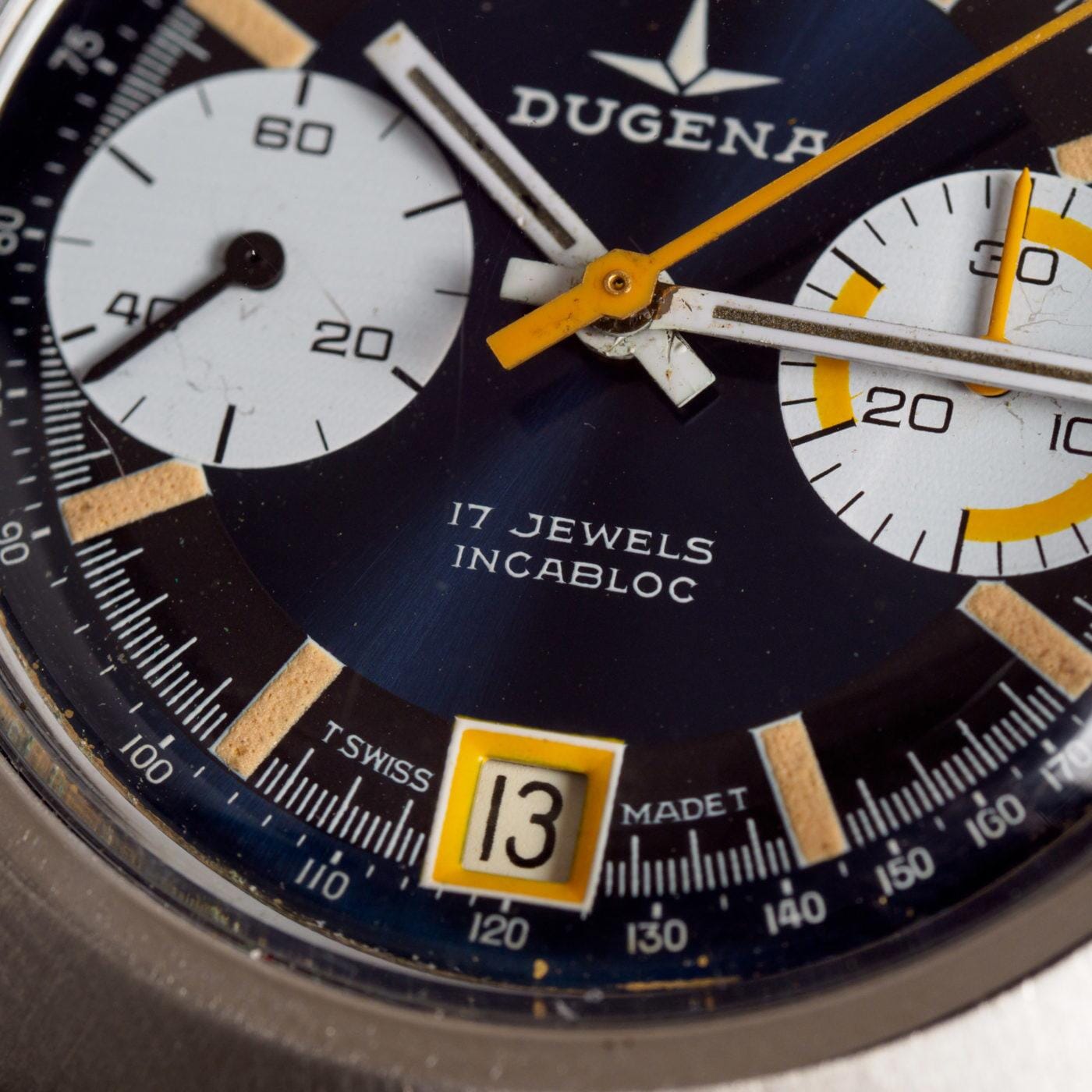 DUGENA Chronograph Valjoux7734 1970s - Arbitro