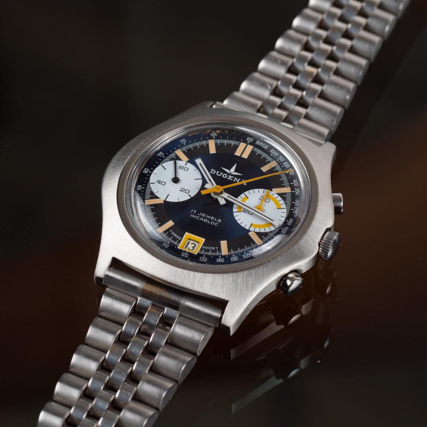 DUGENA Chronograph Valjoux7734 1970s - Arbitro