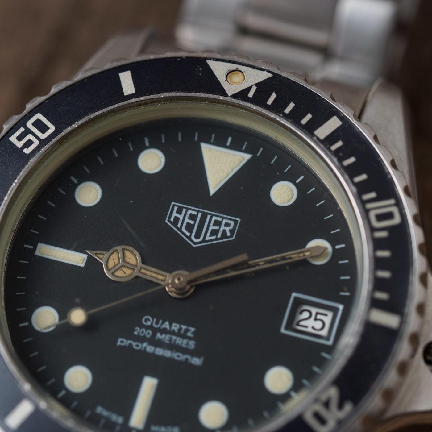 HEUER Diver 980.013 1980s - Arbitro