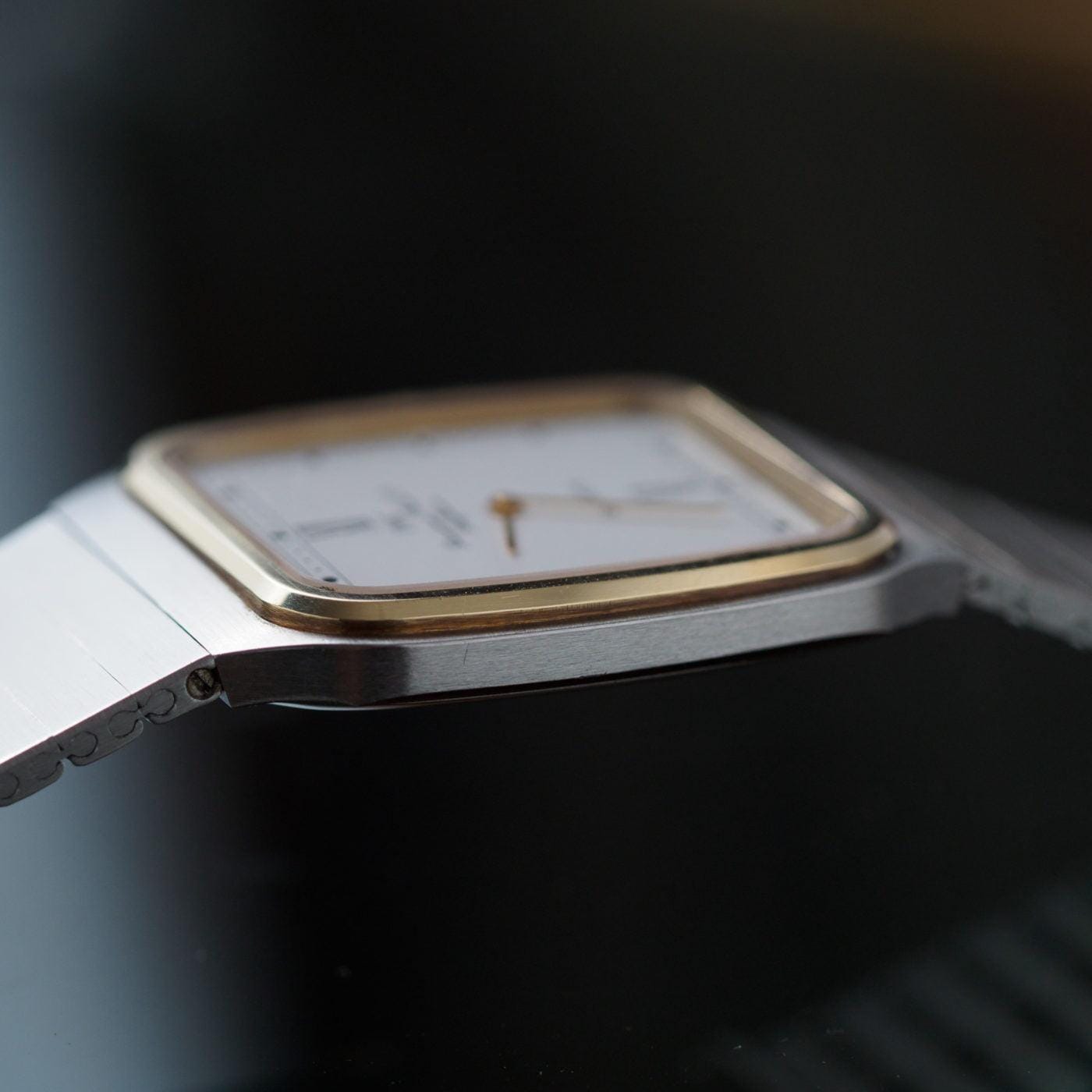 IWC Rectangle White Roman Dial 1980s - Arbitro