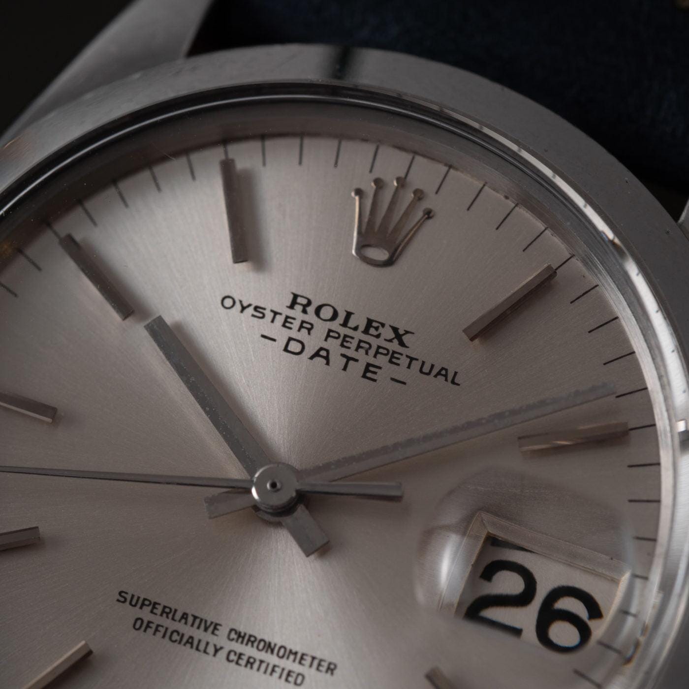 ROLEX Oyster Perpetual Date 1500 1960s - Arbitro