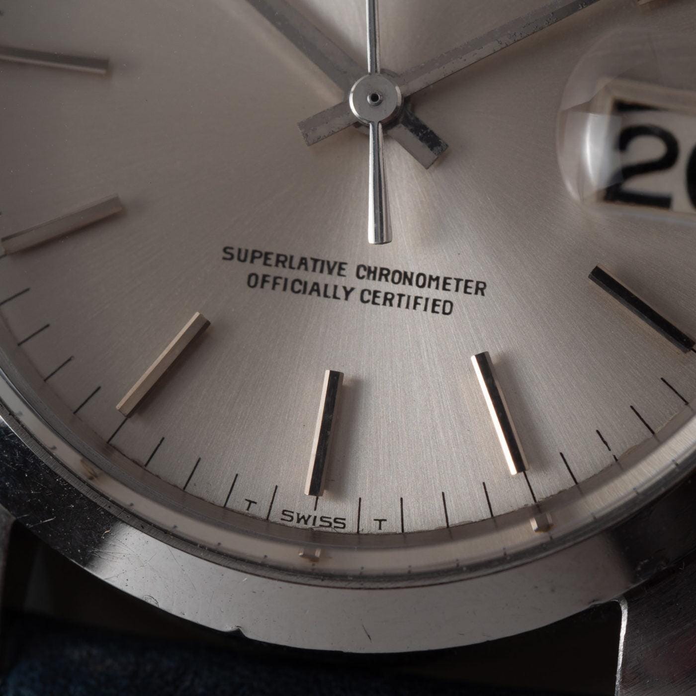 ROLEX Oyster Perpetual Date 1500 1960s - Arbitro