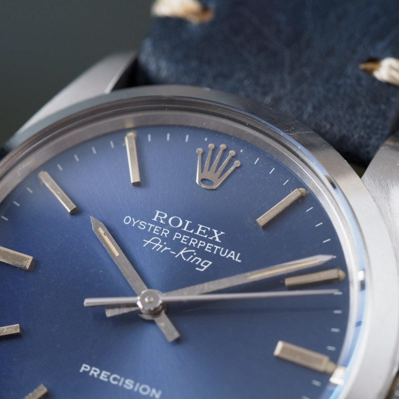 ROLEX Air-King 5500 Blue Dial - Arbitro