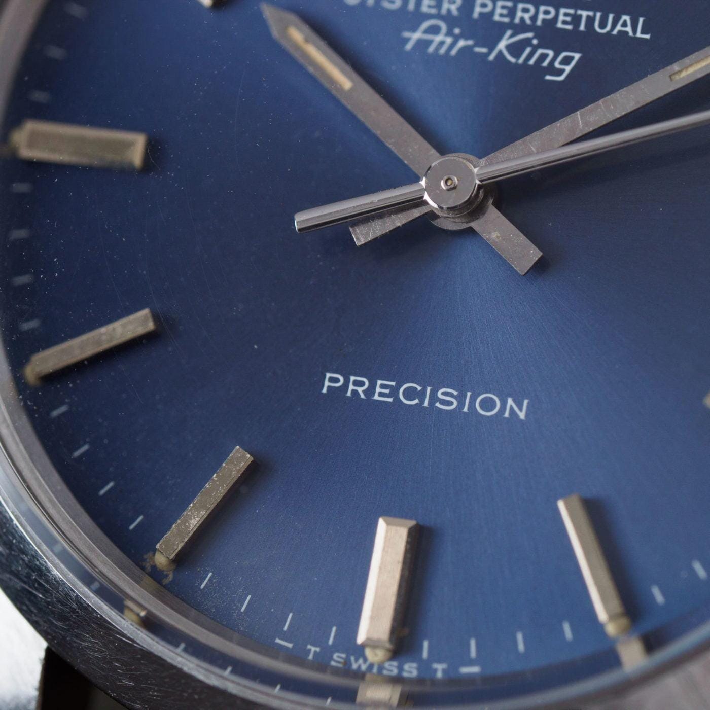 ROLEX Air-King 5500 Blue Dial - Arbitro