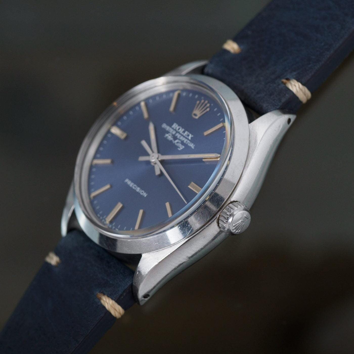 ROLEX Air-King 5500 Blue Dial - Arbitro