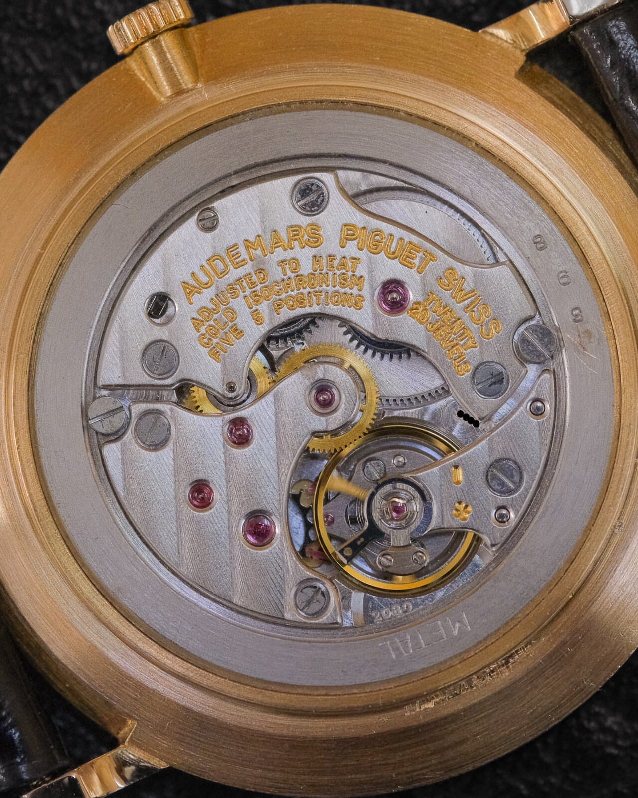 オーデマ ピゲ エクストラフラット PG ホワイトローマン Watch AUDEMARS PIGUET