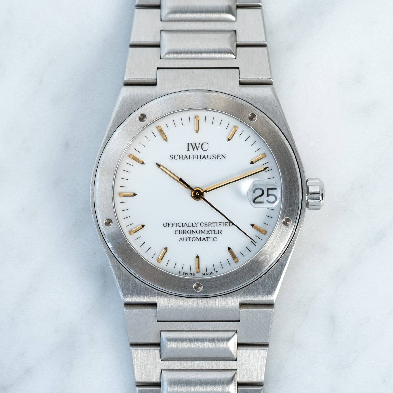 IWC インヂュニア 3521 ホワイト - Arbitro