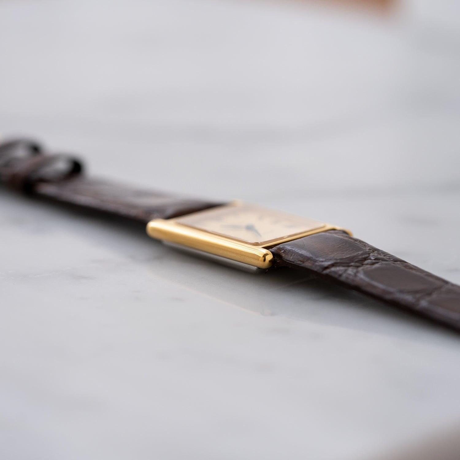 OMEGA De Ville "Tank Style" Champagne Dial - Arbitro