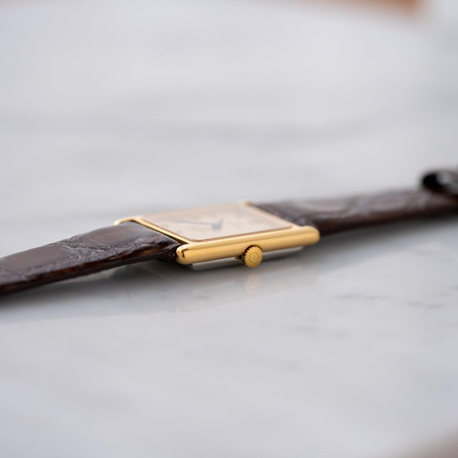 OMEGA De Ville "Tank Style" Champagne Dial - Arbitro