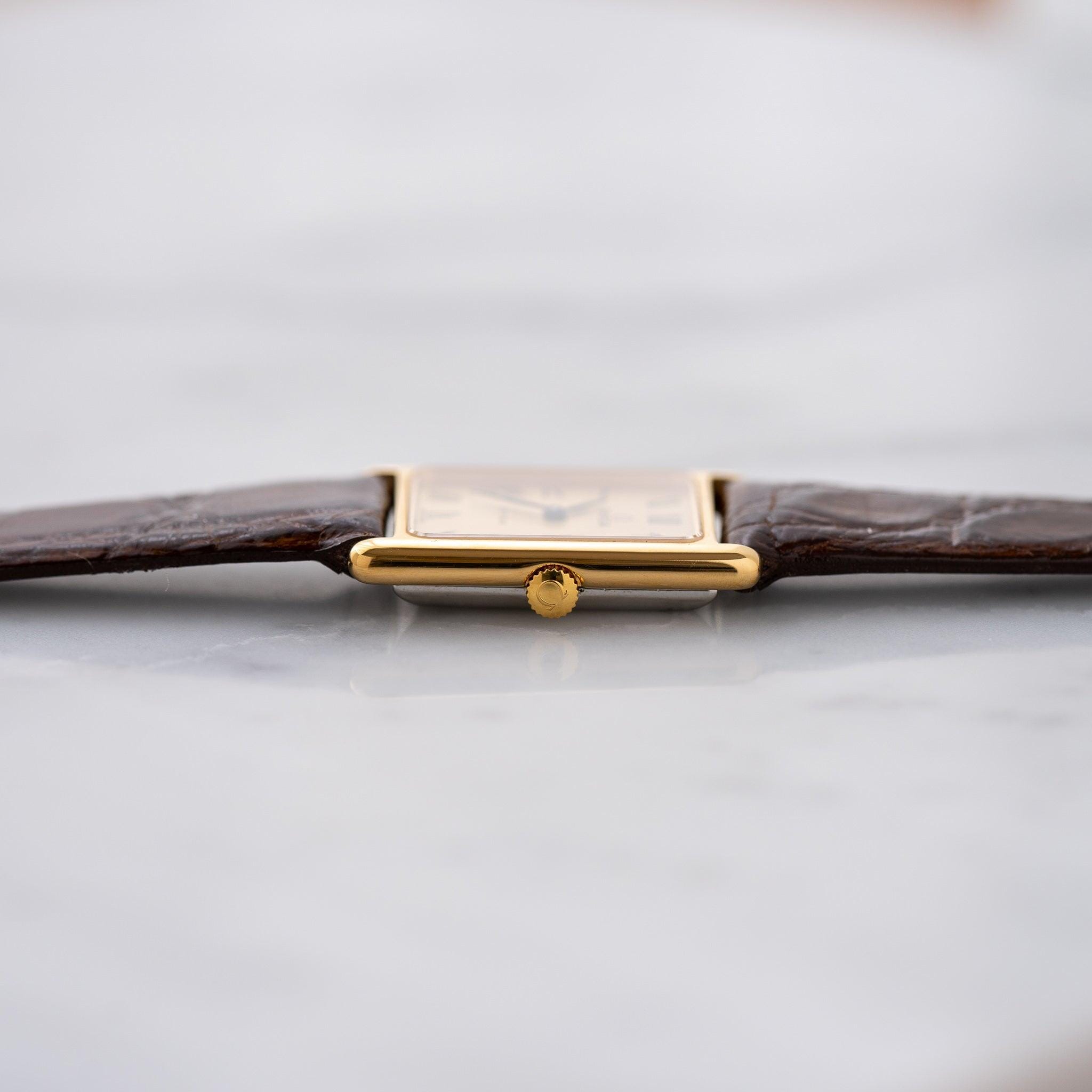 OMEGA De Ville "Tank Style" Champagne Dial - Arbitro