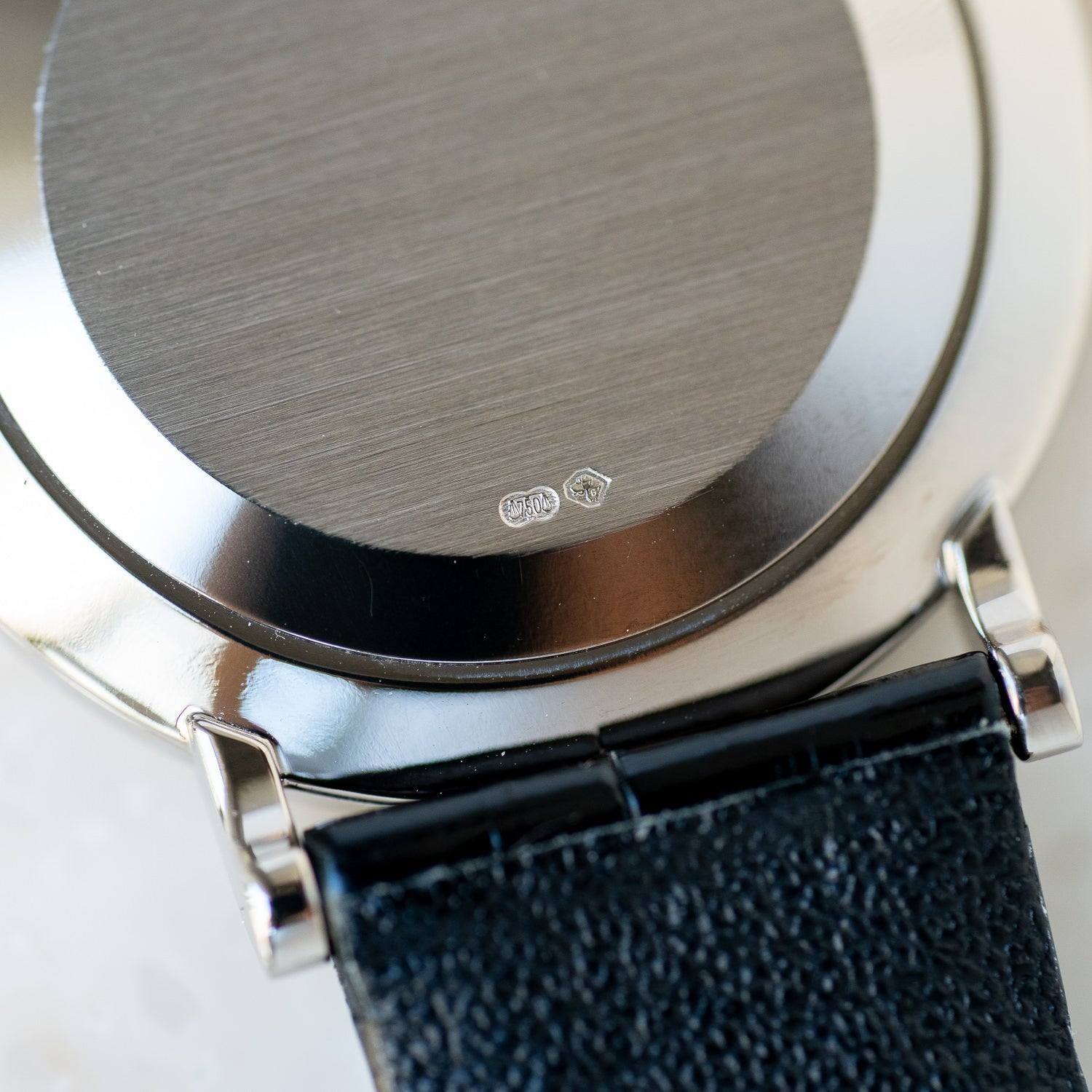 PATEK PHILIPPE Calatrava 5022 WG Black Guilloche Dial Box and Paper - Arbitro