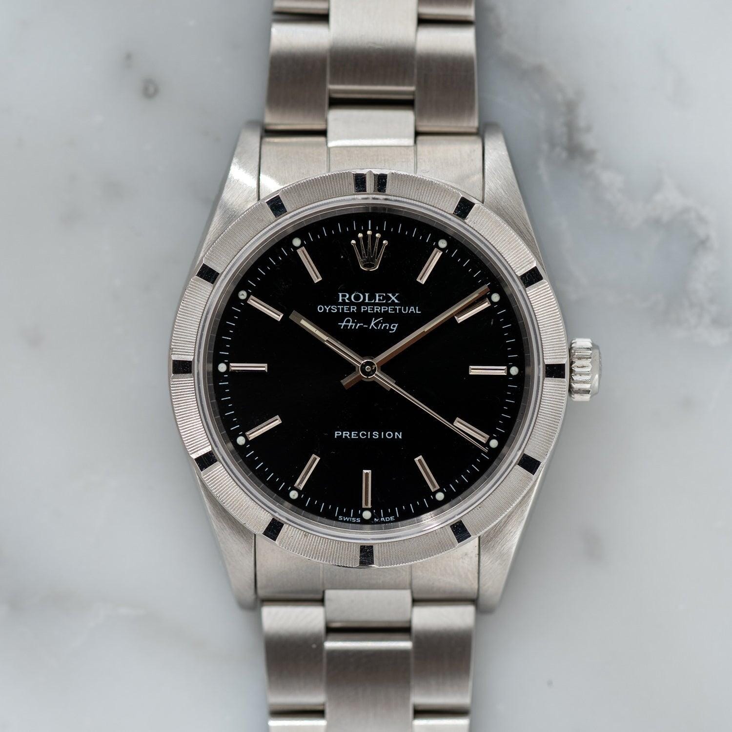ROLEX Air-King 14010 Black - Arbitro
