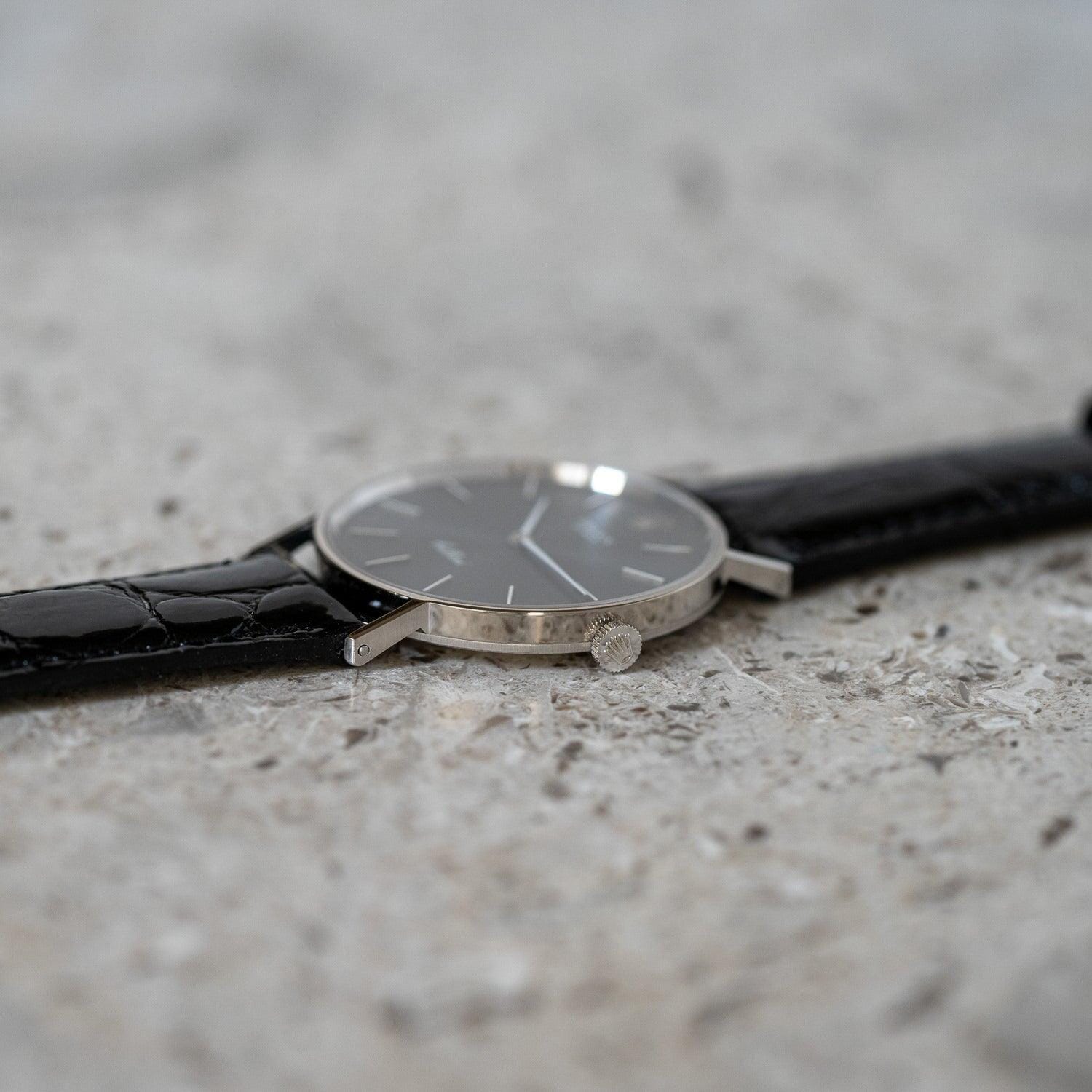 ROLEX Cellini 3833 WG Grey Dial - Arbitro