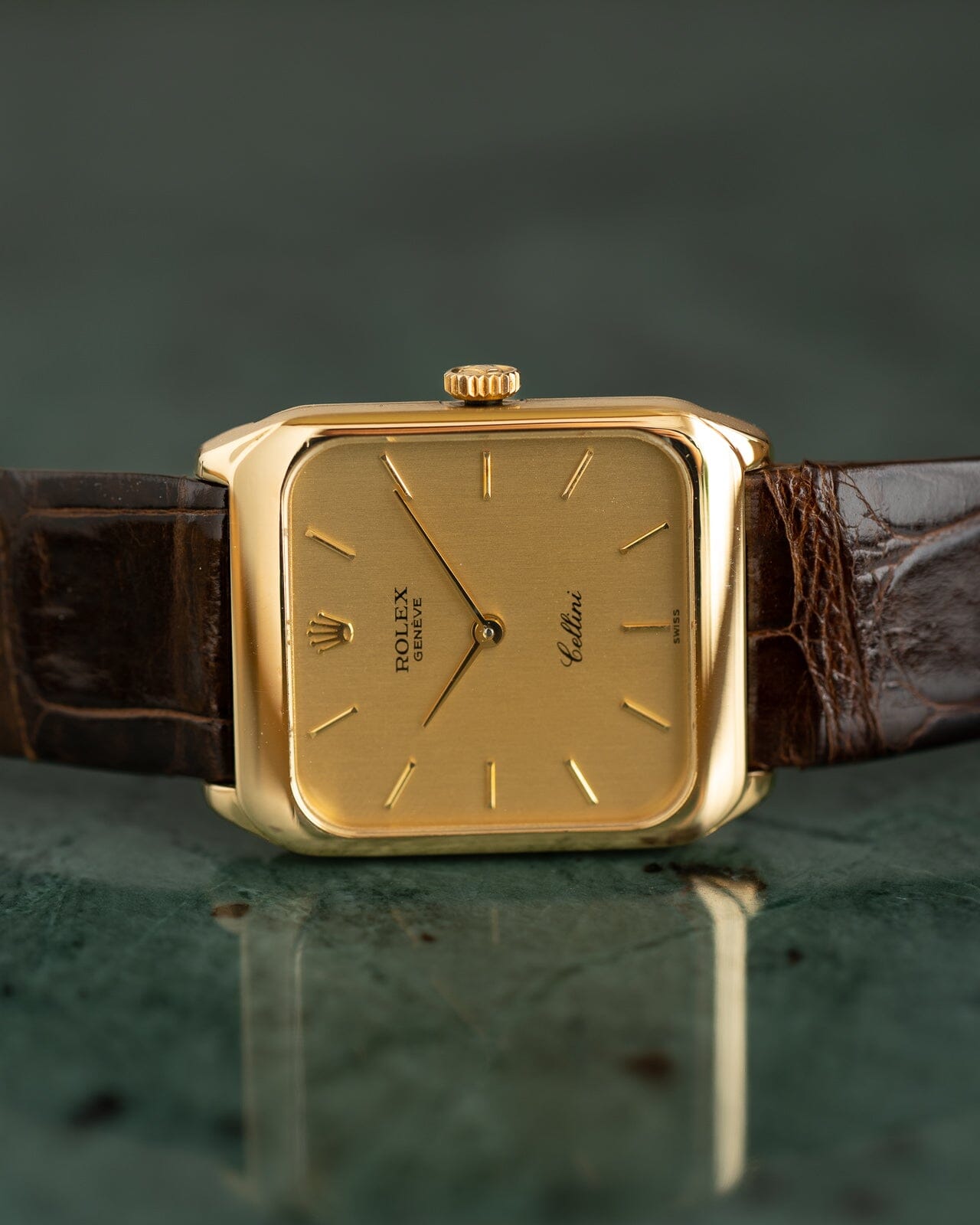 ロレックス チェリーニ 4131 YG シャンパンダイアル ボーイズサイズ Watch ROLEX