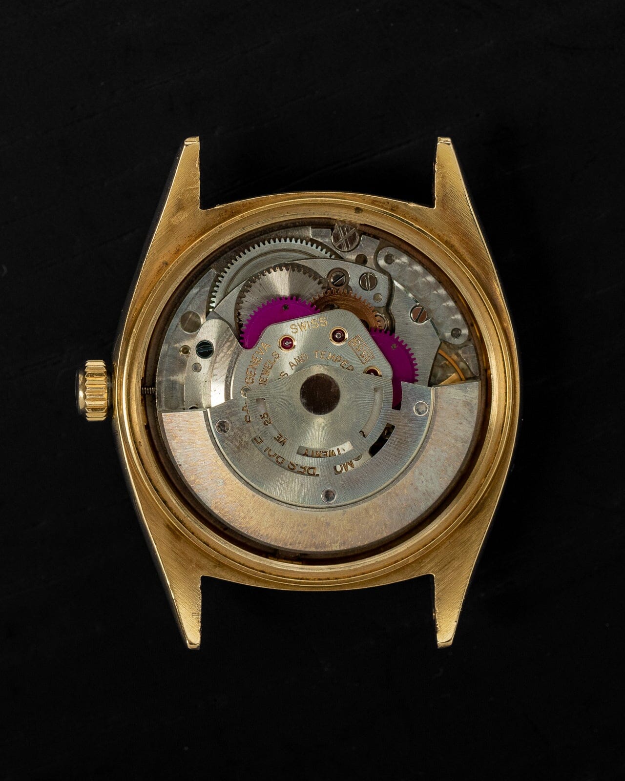 ロレックス デイデイト 1803 YG シルバーダイアル Watch ROLEX