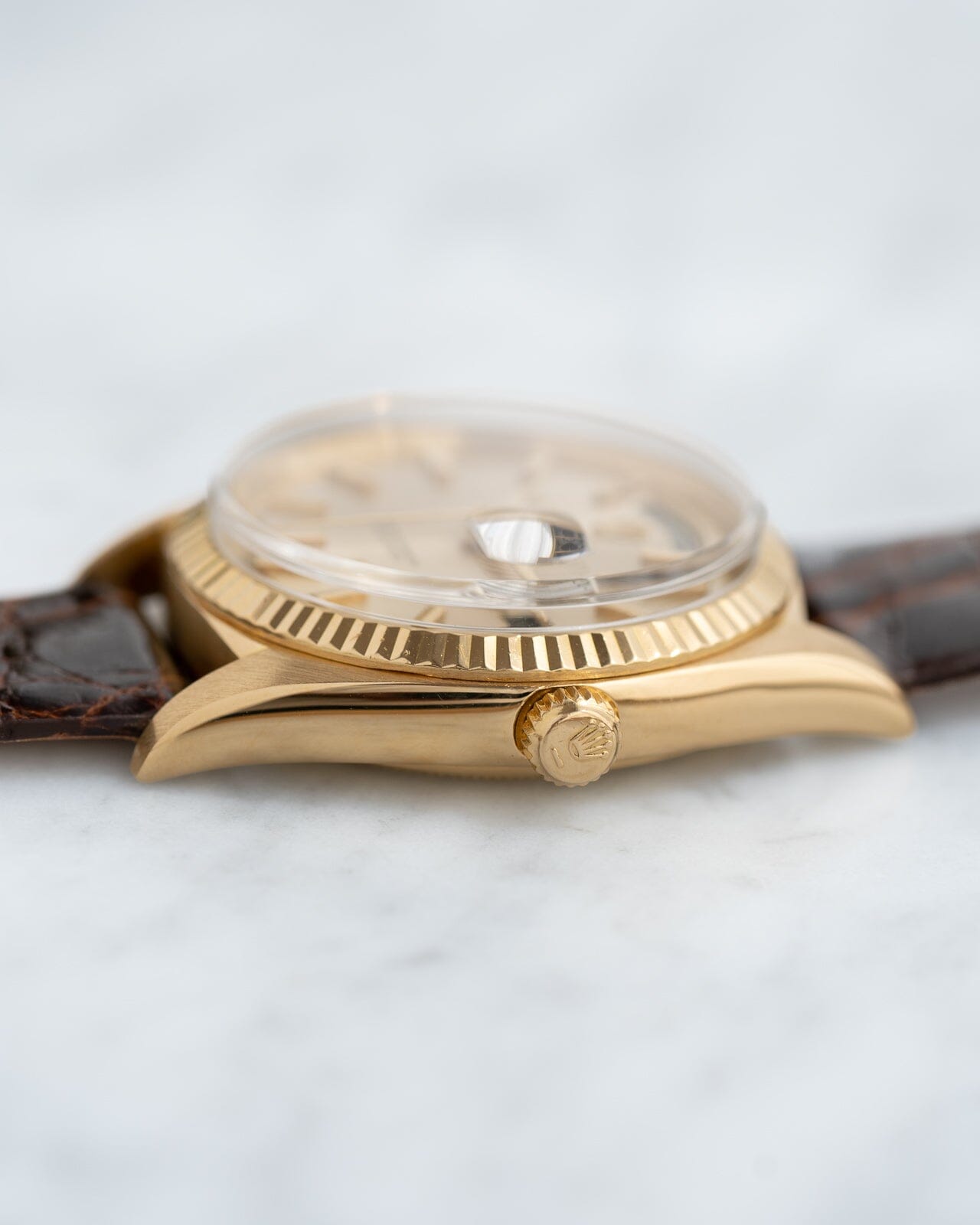 ロレックス デイデイト 1803 YG シルバーダイアル Watch ROLEX