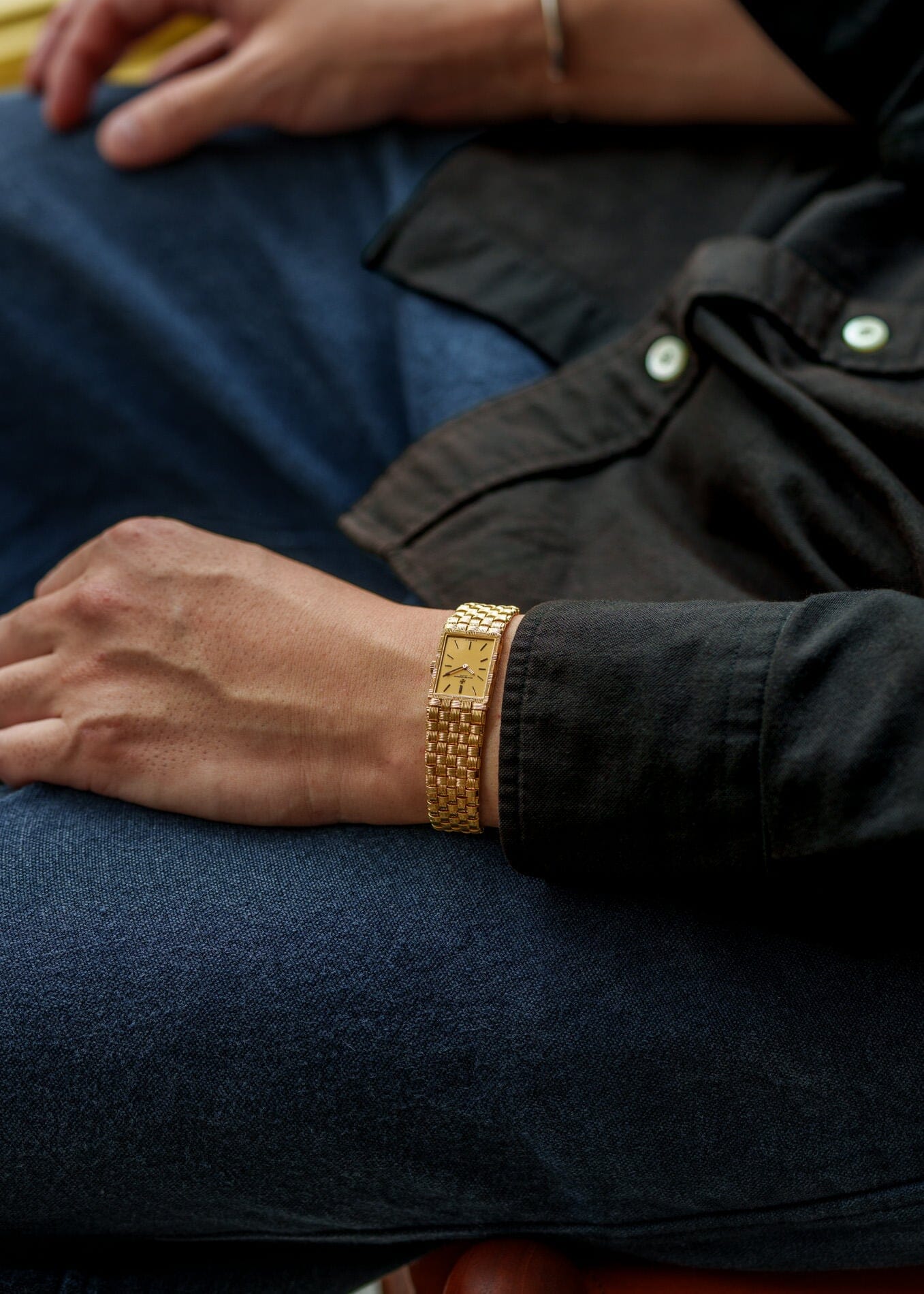 Vacheron Constantin メッシュドール YG シャンパンダイアル Watch VACHERON CONSTANTIN 