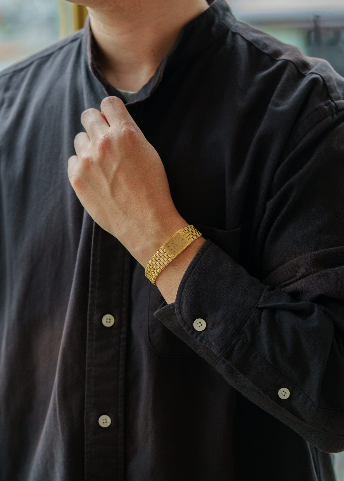 Vacheron Constantin メッシュドール YG シャンパンダイアル Watch VACHERON CONSTANTIN 