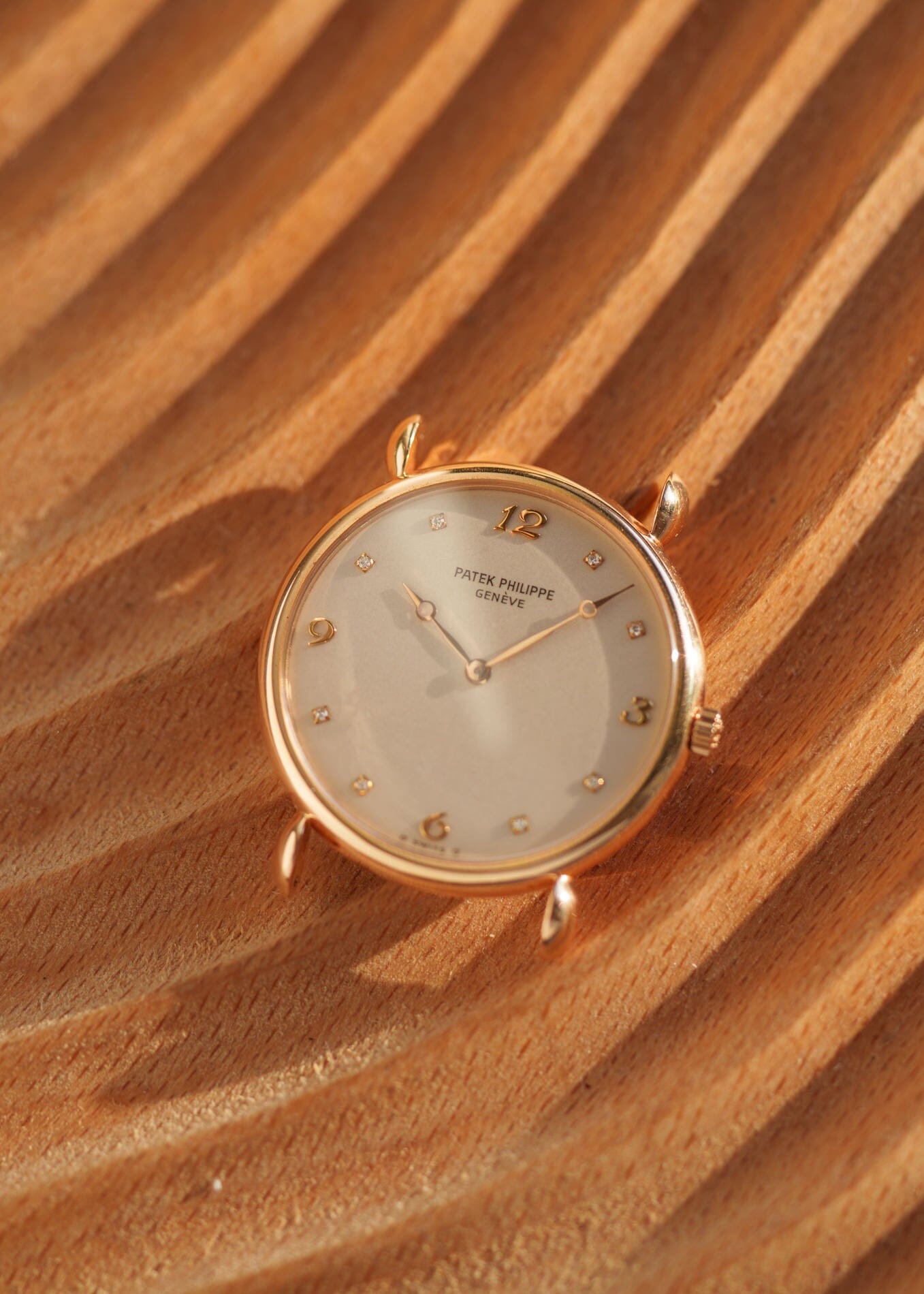 Patek Philippe カラトラバ 3820 PG ダイヤモンドダイアル 保証書付き Watch PATEK PHILIPPE 