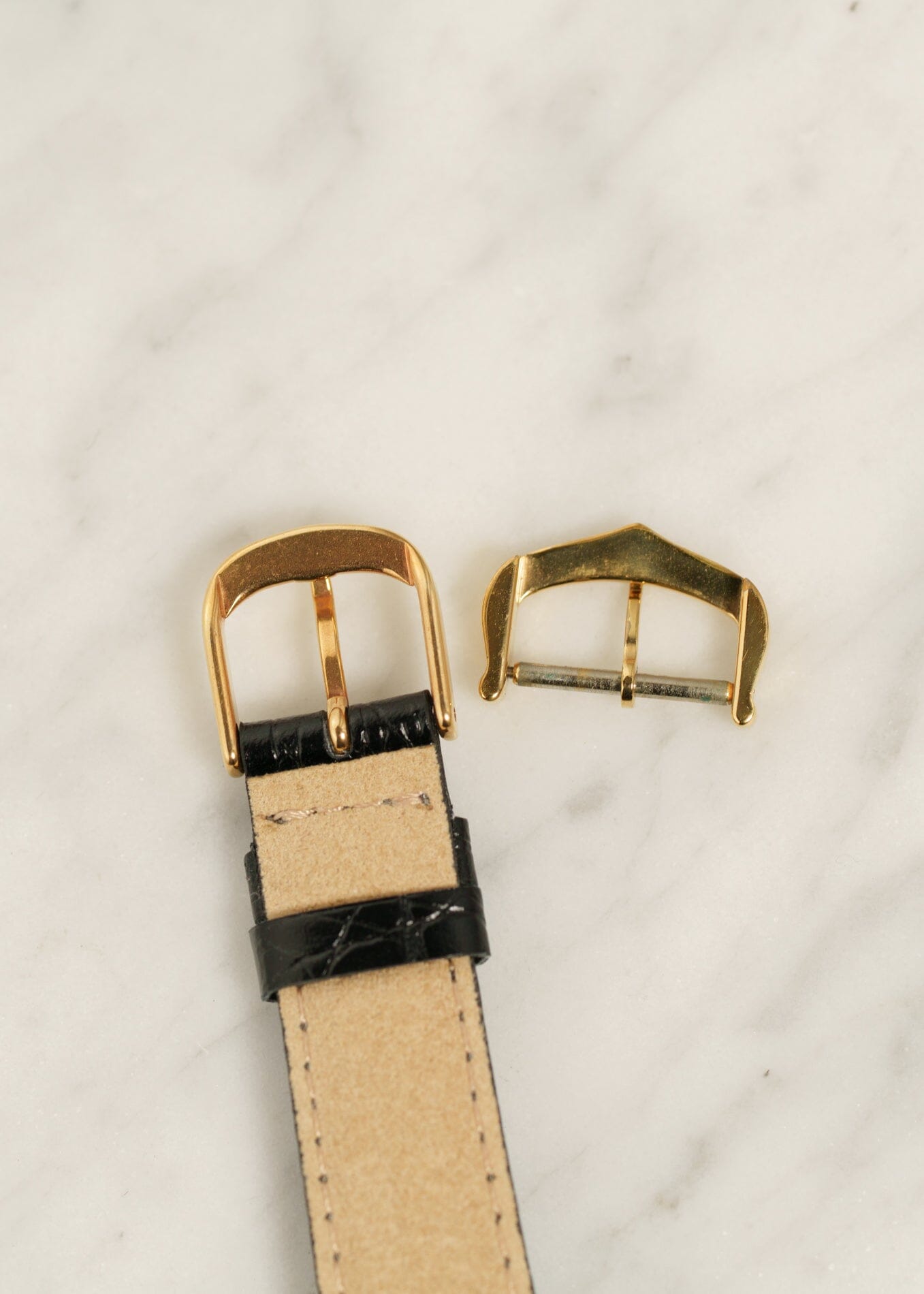 カルティエ マストタンク LM ブラックオニキス 手巻き 再メッキ済み Watch CARTIER 