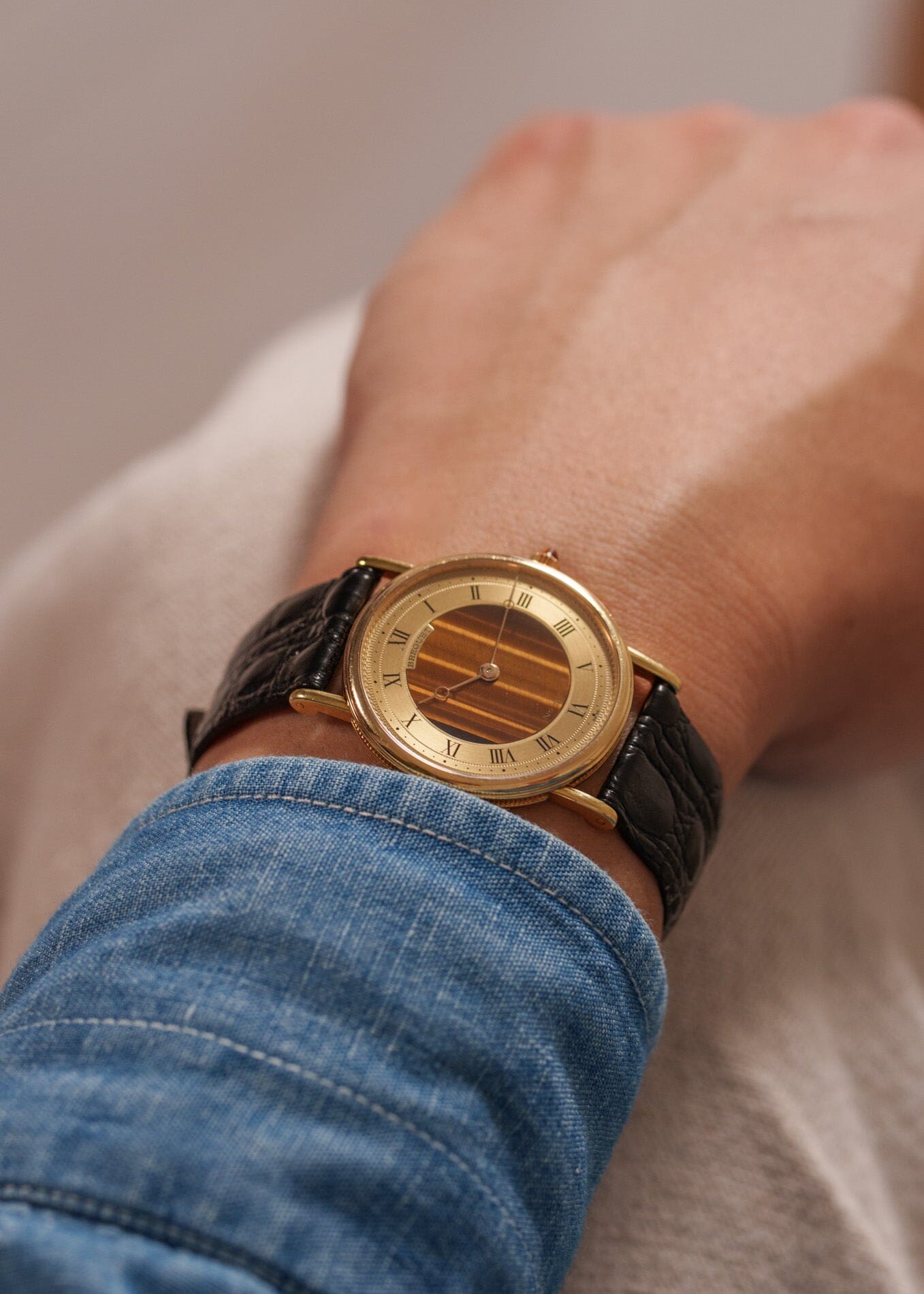 Breguet クラシック YG タイガーアイ 手巻き Cal.839 Watch BREGUET 