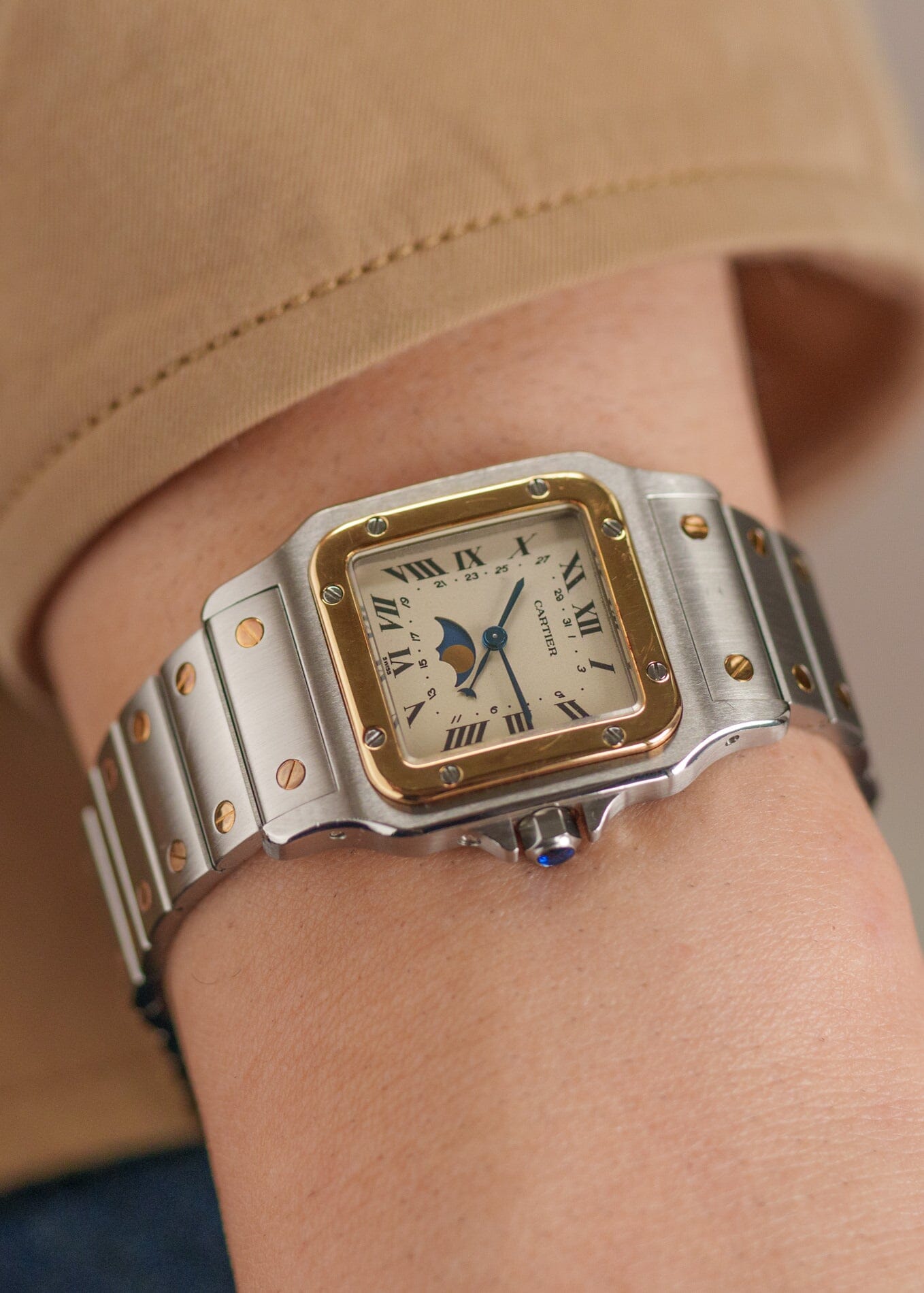 Cartier Santos Galbee LM 119901 Moonphase | ARBITRO