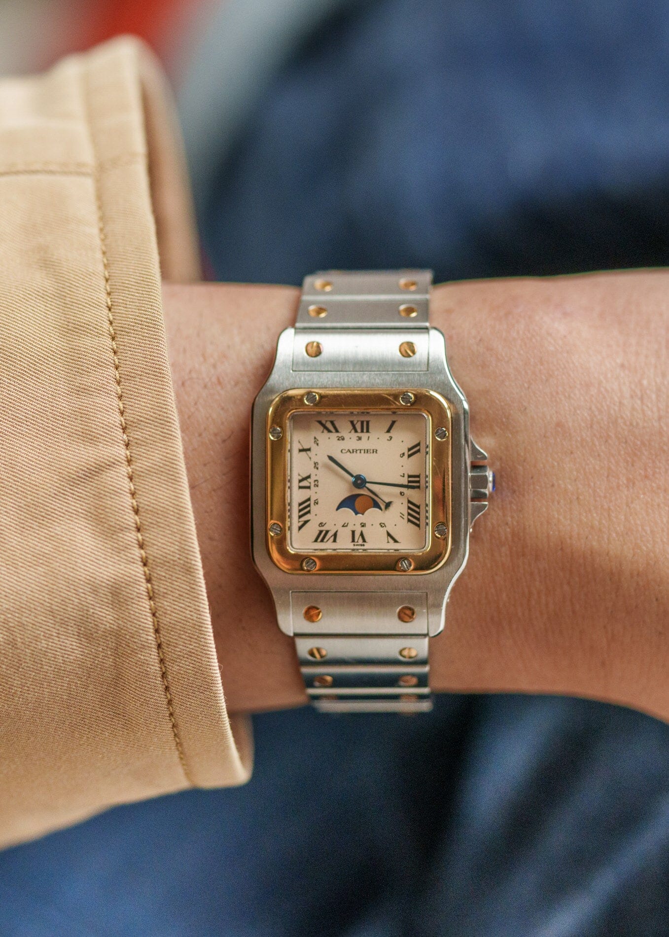 Cartier Santos Galbee LM 119901 Moonphase | ARBITRO