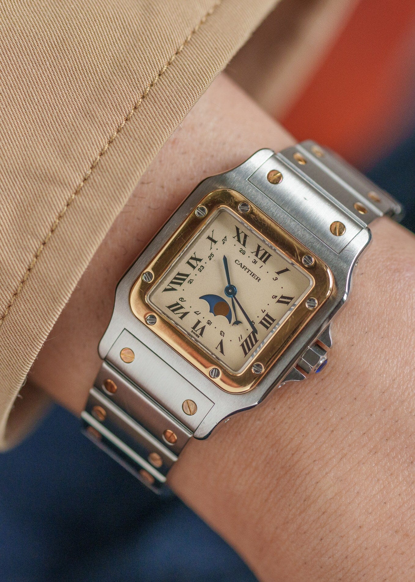 Cartier Santos Galbee LM 119901 Moonphase | ARBITRO