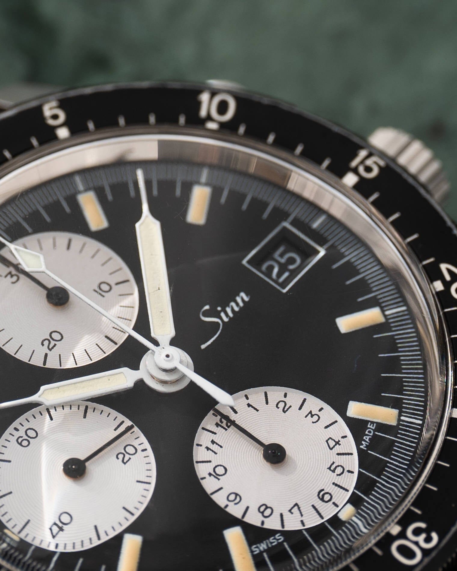 Sinn 103.A クロノグラフ 逆パンダ バルジュー7760 Watch SINN 