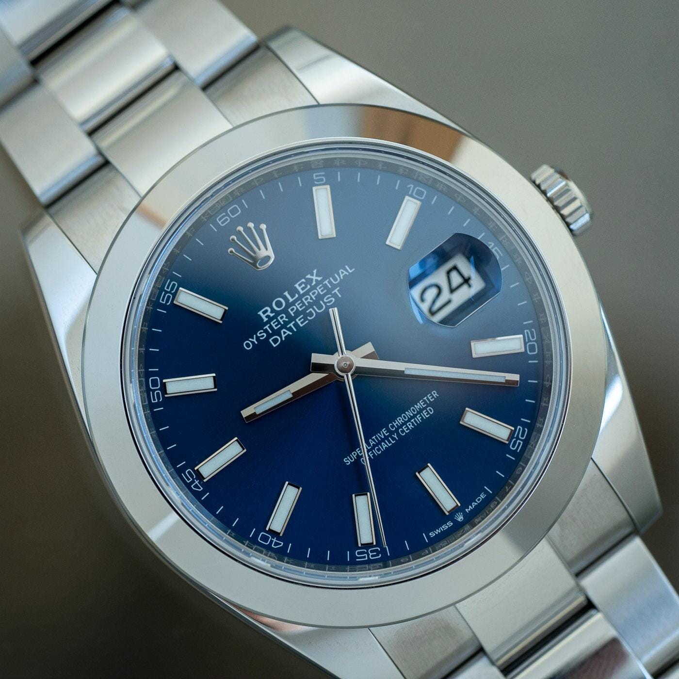 ROLEX Oyster Perpetual Datejust 41 126300 Blue - Arbitro