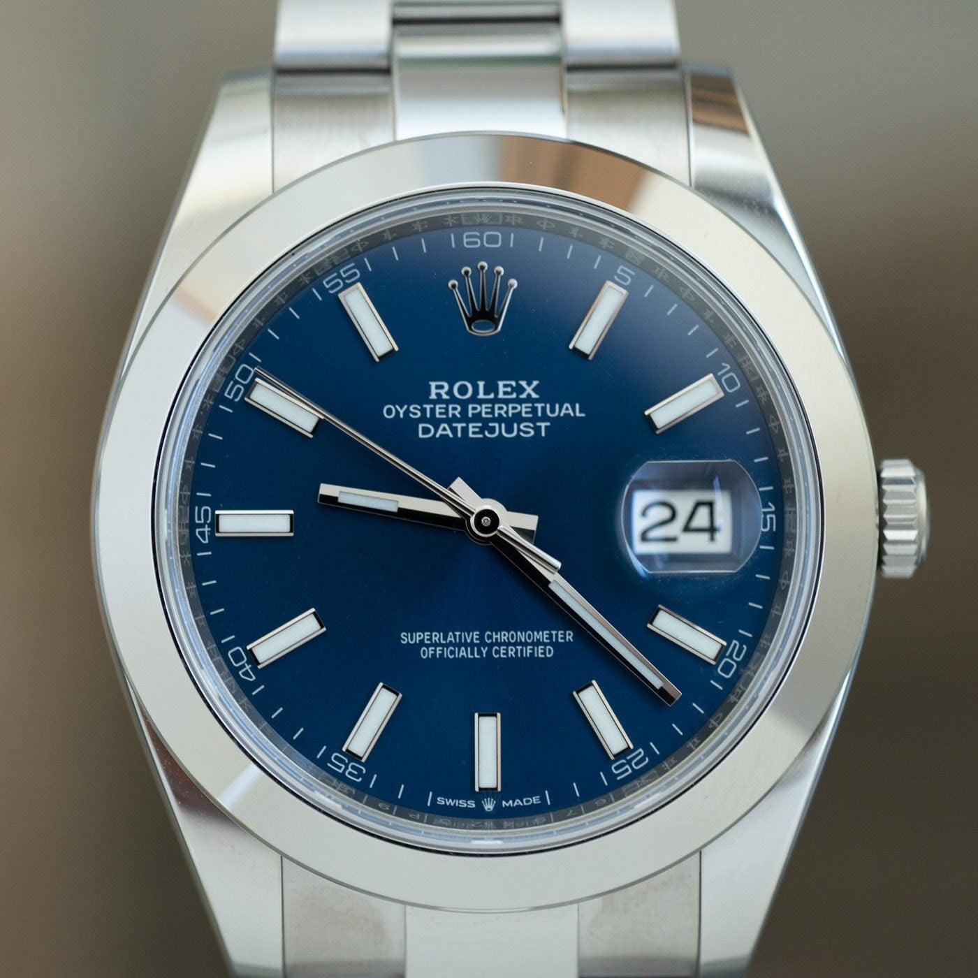 ROLEX Oyster Perpetual Datejust 41 126300 Blue - Arbitro