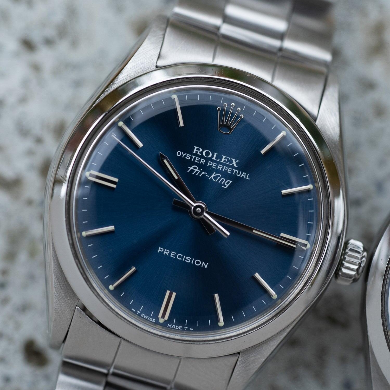 ROLEX Air-King 5500 Blue - Arbitro