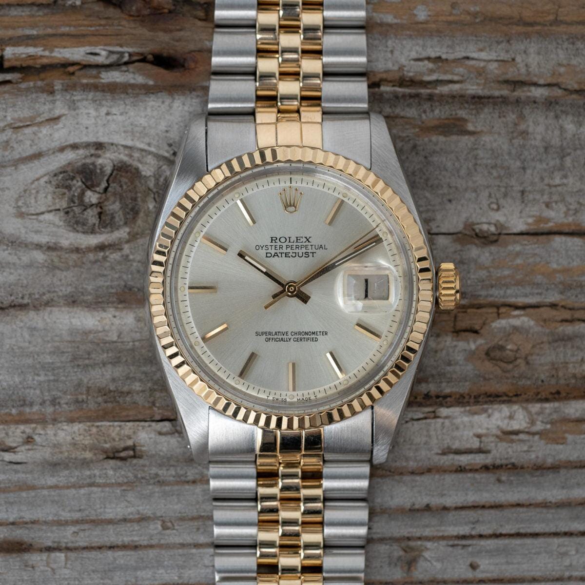 ROLEX Oyster Perpetual Datejust 1601/3 1970s ARBITRO