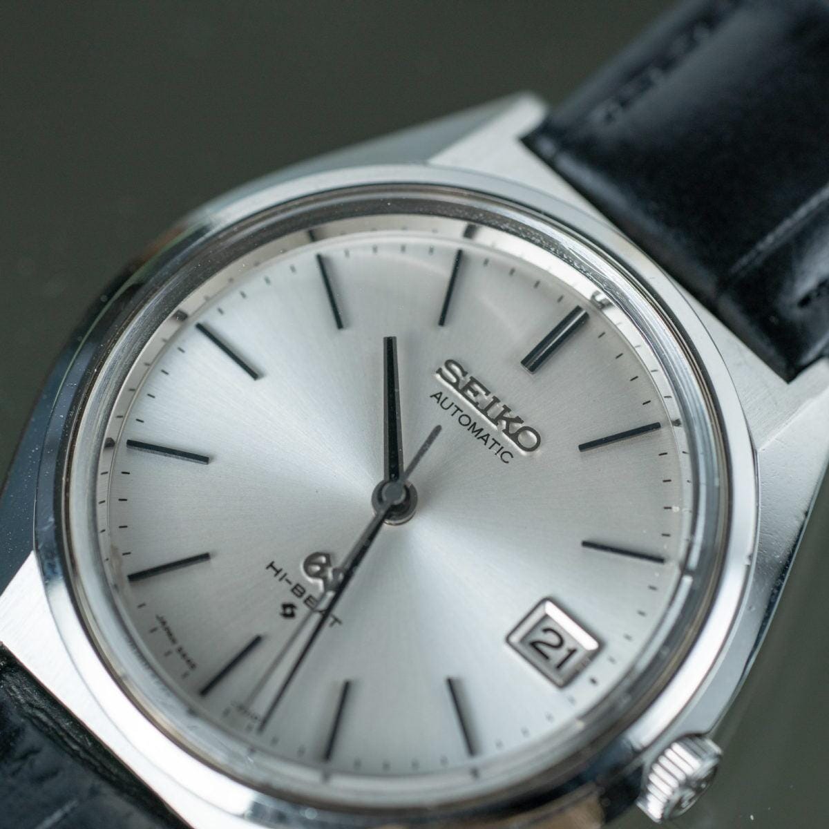 GRAND SEIKO Hi-BEAT 5645-7010 Silver Dial 1970s - Arbitro