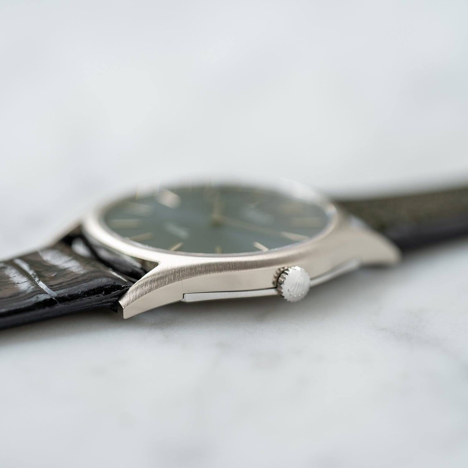 ROLEX Cellini 3804 WG Blue Grey Dial - Arbitro