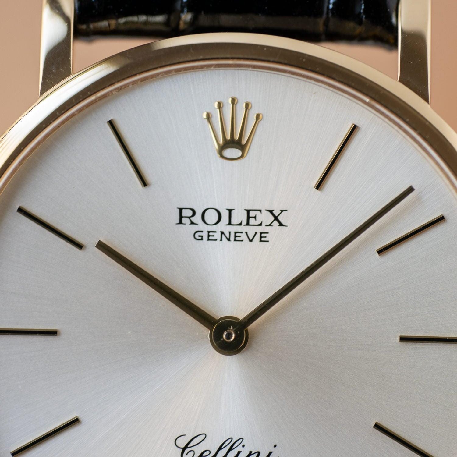 ROLEX Cellini 5112 YG Silver Dial - Arbitro