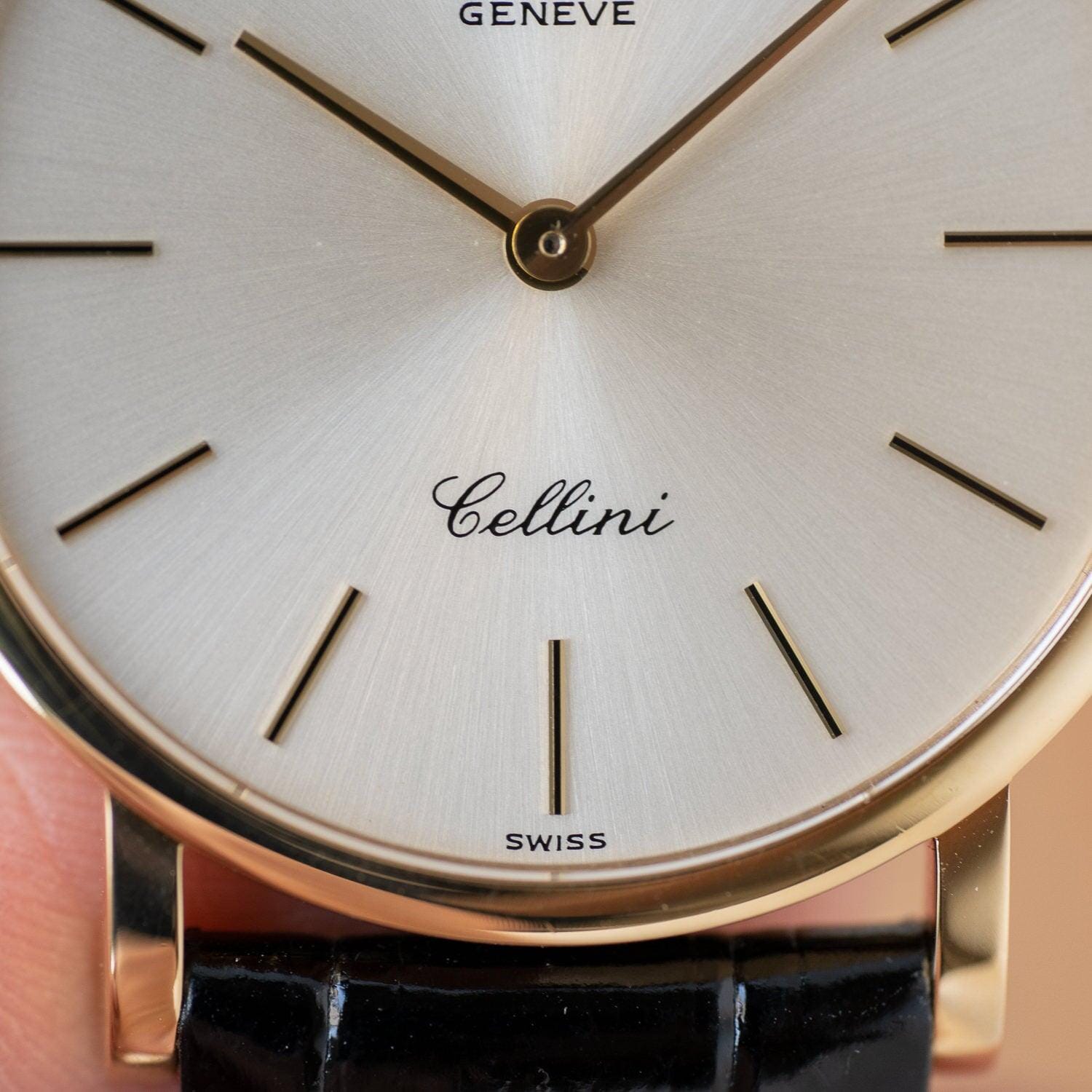 ROLEX Cellini 5112 YG Silver Dial - Arbitro