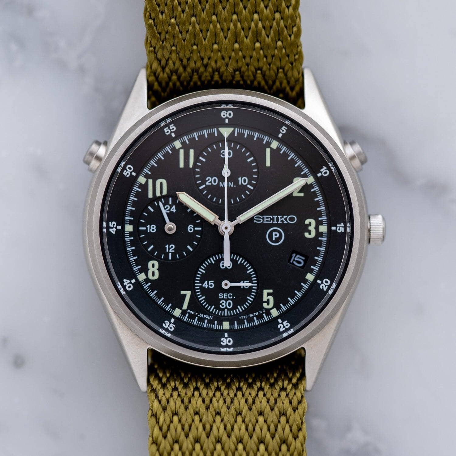 Seiko Military Chronograph 7T27-7A20 Gen2 Consumer Product SEIKO Military Chronograph ARBITRO